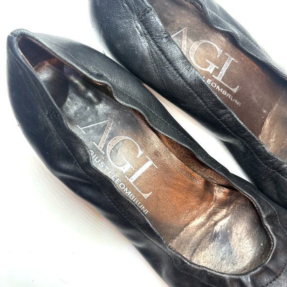 AGL Attilio Giusti Leombruni Black Pyramid Stud Pumps | 39 - Picture 6 of 10